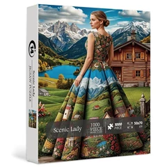 Bboldin 1000 db-os puzzle - Scenic Lady (PT-1117)