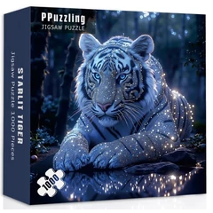 Bboldin 1000 db-os puzzle - Starlit Tiger (PT-854)