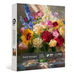 Bboldin 1000 db-os puzzle - Sunlit Bouquet (PT-850)