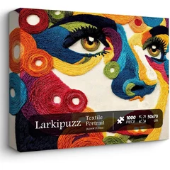 Bboldin 1000 db-os puzzle - Textil Portrait (PT-1179)