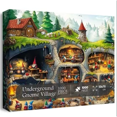 Bboldin 1000 db-os puzzle - Underground Gnome Village (PT-236)