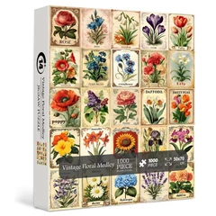 Bboldin 1000 db-os puzzle - Vintage Floral Medley (PT-1239)