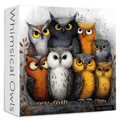 Bboldin 1000 db-os puzzle - Whimsical Owls (PT-1160)
