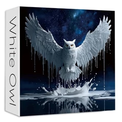 Bboldin 1000 db-os puzzle - White Owl (PT-514)