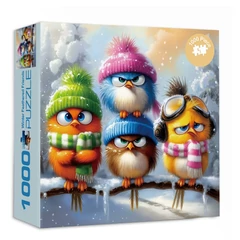 Bboldin 1000 db-os puzzle - Winter Feathered Friends (PT-805)