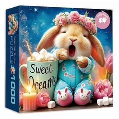 Bboldin 1000 db-os puzzle - Yawning Bunny (PT-1104)