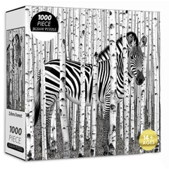 Bboldin 1000 db-os puzzle - Zebra Forest (PT-760)