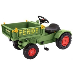 Big Bobby Car - Fendt traktor, szerszámhordozóval - Pedálos (56552)