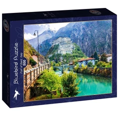 Bluebird 500 db-os puzzle - Fort of Bard, Italy (90416)