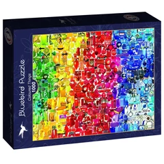 Bluebird 1000 db-os puzzle - Coloured Things (90274)