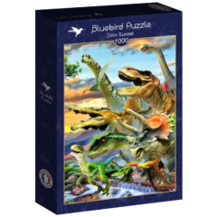 Bluebird 1000 db-os puzzle - Dino Sunset (90233)