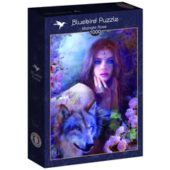 Bluebird 1000 db-os puzzle - Midnight Rose (90195)