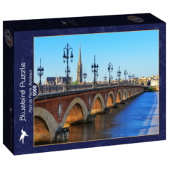 Bluebird 1000 db-os puzzle - Pont de Pierre, Bordeaux (90041)