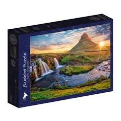Bluebird 2000 db-os puzzle - Waterfall in Iceland, Kirkjufellsfoss (90040)