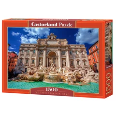 Castorland 1500 db-os puzzle - The Trevi Fountain - Rome (C-152230)