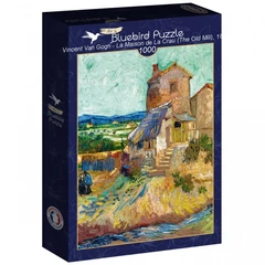 Bluebird 1000 db-os puzzle - Art by Vincent Van Gogh - La Maison de La Crau (The Old Mill), 1888 (60313)