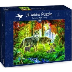 Bluebird 1000 db-os puzzle - Summer Wolf Family (70156)