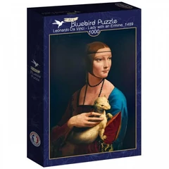 Bluebird 1000 db-os Art by puzzle - Leonardo Da Vinci - Lady with an Ermine 1489 (60213)
