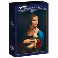 Bluebird 1000 db-os Art by puzzle - Leonardo Da Vinci - Lady with an Ermine 1489 (60213)