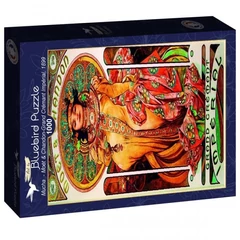 Bluebird 1000 db-os Art by puzzle - Mucha  - Moët &amp; Chandon-Grand Crémant Impérial 1899 (60298)