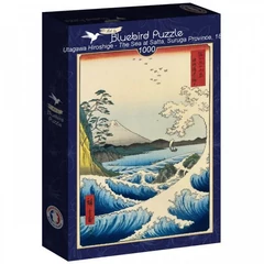 Bluebird 1000 db-os Art by puzzle - Utagawa Hiroshige - The Sea at Satta Suruga Province 1859 (60308)