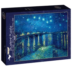 Bluebird 1000 db-os Art by puzzle - Vincent Van Gogh - Starry Night over the Rhone 1888 (60204)
