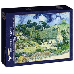 Bluebird 1000 db-os Art by puzzle - Vincent Van Gogh - Thatched Cottages at Cordeville 1890 (60303)