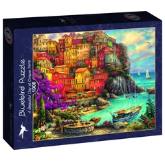 Bluebird 1000 db-os puzzle - A Beautiful Day at Cinque Terre (90325)