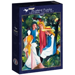 Bluebird 1000 db-os puzzle - August Macke - Four Girls, 1913 (60273)