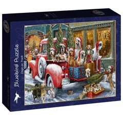 Bluebird 1000 db-os puzzle - Dogs on Truck (90523)