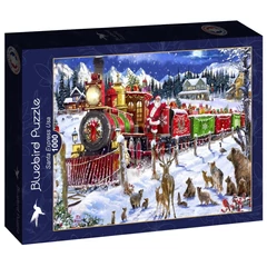 Bluebird 90432 - Santa Express Usa - 1000 db-os puzzle