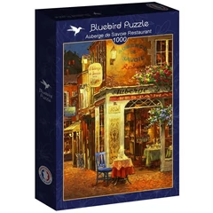 Bluebird 1000 db-os puzzle - Auberge de Savoie Restaurant, Franciaország (90215)