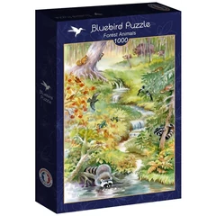 Bluebird 1000 db-os puzzle - Forest animals (90135)