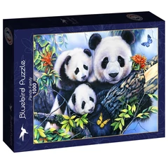 Bluebird 1000 db-os puzzle - Panda Family (90154)