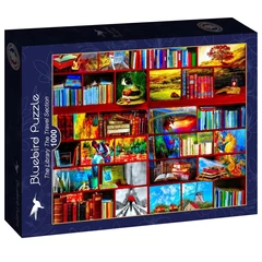Bluebird 1000 db-os puzzle - The Library The Travel Section (90214)