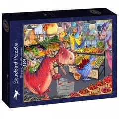 Bluebird 1500 db-os puzzle - Shopping des Dinosaures (90471)