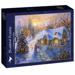 Bluebird 2000 db-os puzzle - Christmas Cottage (90516)