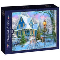 Bluebird 500 db-os puzzle - Christmas at Home (90517)