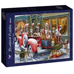 Bluebird 500 db-os puzzle - Dogs on Truck (90522)