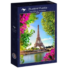 Bluebird 500 db-os puzzle - Tour Eiffel au Printemps (90757)