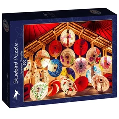 Bluebird 500 db-os puzzle - Japanese Umbrellas (90339)