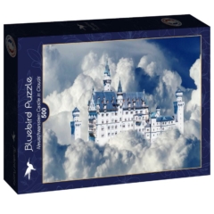 Bluebird 500 db-os puzzle - Neuschwanstein Castle in Clouds (90105)