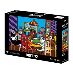 Bluebird 500 db-os puzzle - Romero Britto - Game Night (91165)