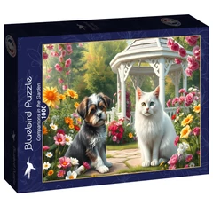 Bluebird 1000 db-os puzzle - Companions in the Garden (91174)