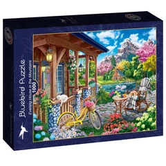 Bluebird 1000 db-os puzzle - Evening House in the Mountains (91176)