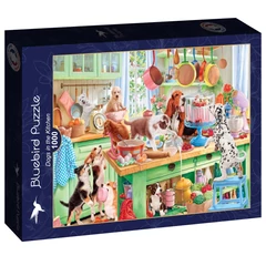Bluebird 1000 db-os puzzle - Dogs in the Kitchen (91178)