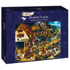 Bluebird 1000 db-os Art by puzzle - Pieter Bruegel - Netherlandish Proverbs (60028)