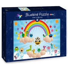 Bluebird Kids 48 db-os puzzle - Alien in the sky (70366)