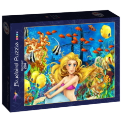 Bluebird Kids 204 db-os puzzle - Mermaid (90068)