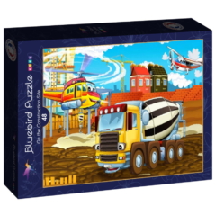 Bluebird Kids 48 db-os puzzle - On the Construction Site (90046)
